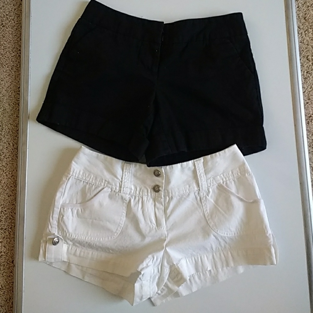 2  ladies shorts